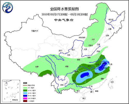 未来10天全国天气展望，冷空气活跃，南北温差显著