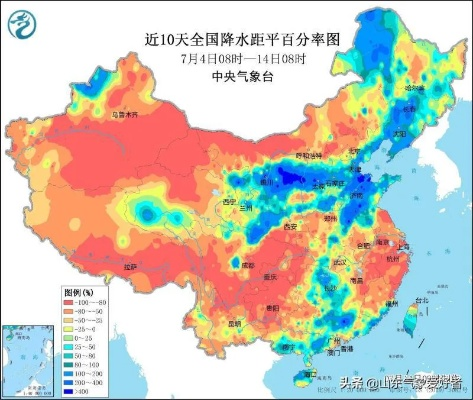 读懂l一7天降水量预报图，一张图背后的天气密码与生活指南