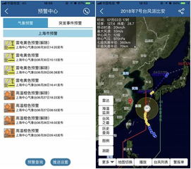 上海气象台天气预报APP，指尖上的风云变幻